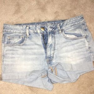 American eagle jean shorts